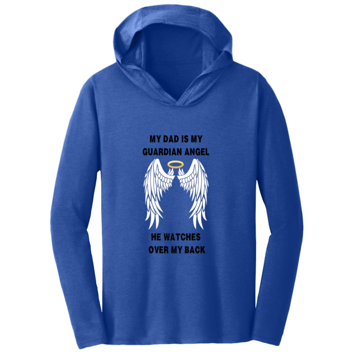 My Dad  is A Guardian Angel Lightweight Hoodie for Women
