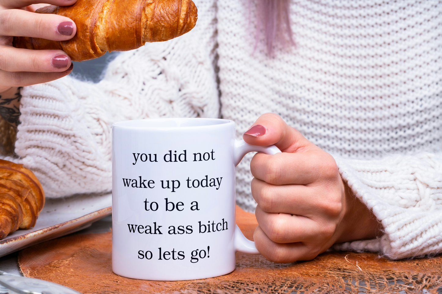 Motivational  11oz White Mug